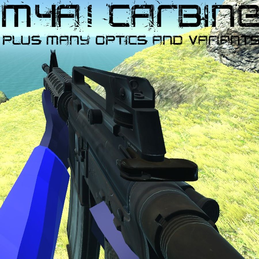 Mod "M4A1 Carbine + Many Optics and Attachment Variants ...
