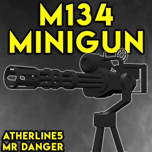 Mod M134 Minigun For Ravenfield Build 8 Download - minigun wars roblox