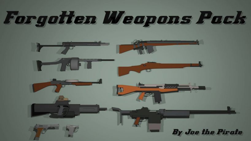 Mod Forgotten Weapons Pack For Ravenfield Build 10 Download - roblox gun pack game