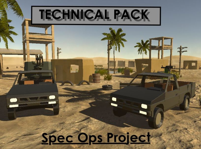 Mod Technical Pack Spec Ops Project For Ravenfield - atf mg roblox