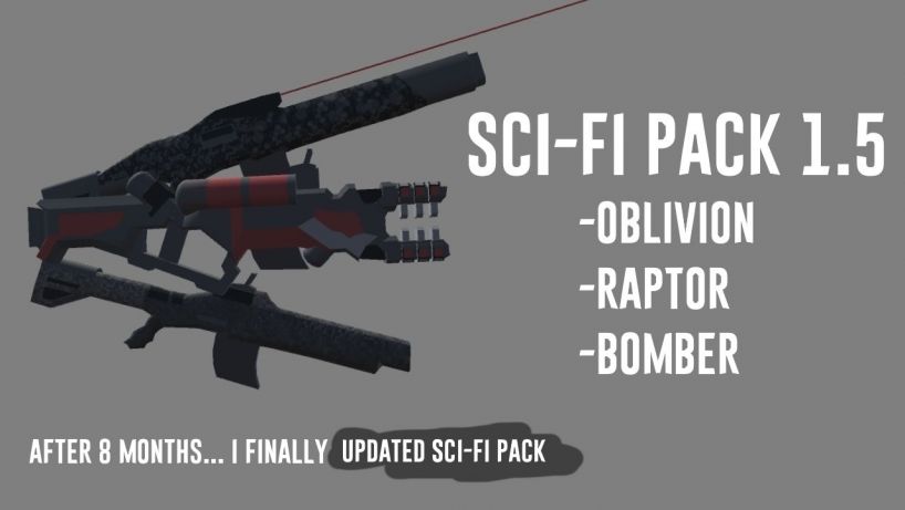 Mod Sci Fi Pack For Ravenfield Build 11 Download - laser gun pack roblox