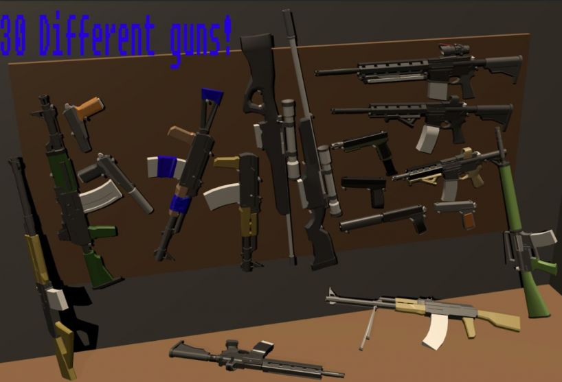 Mod Mo Vanilla Guns Pack For Ravenfield Build 11 Download - roblox framed most dmg weapon
