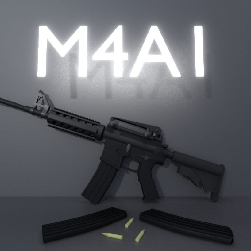 Mod M4a1 For Ravenfield Build 12 Download - m4a1 gun roblox