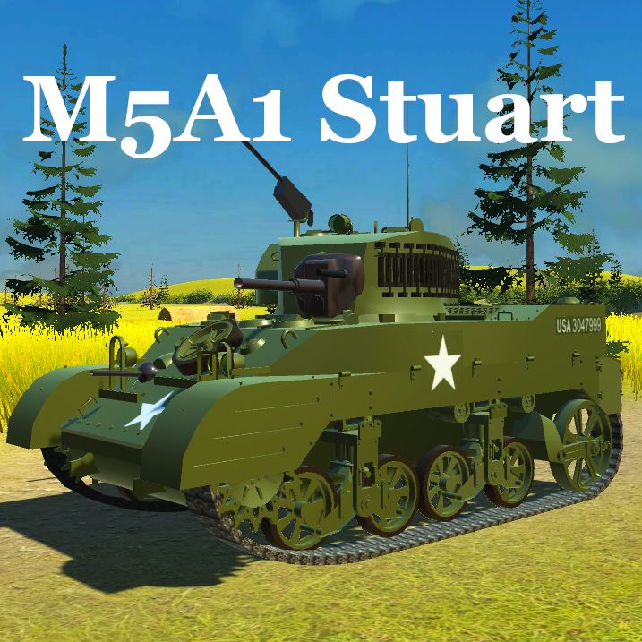 Mod M5a1 Stuart For Ravenfield Build 12 Download - stuart mods roblox