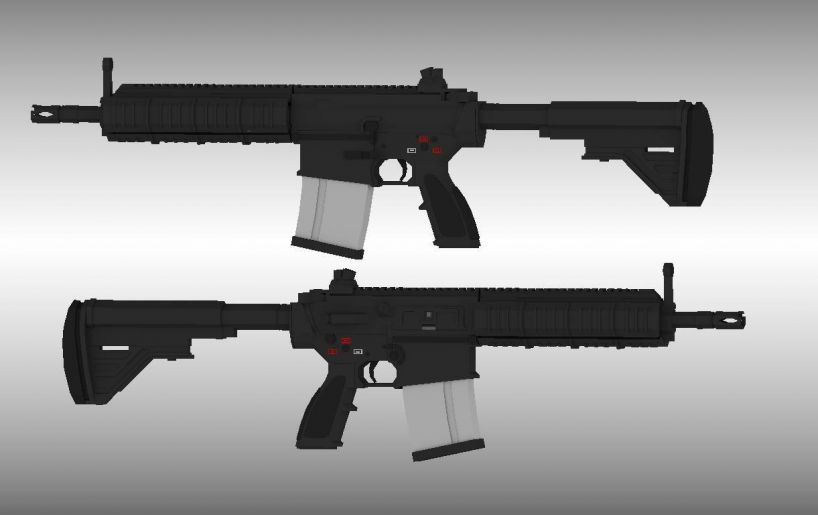 Mod Kampfgewehr Hk 417 For Ravenfield Build 14 Download - ak 12 ak 400 series roblox