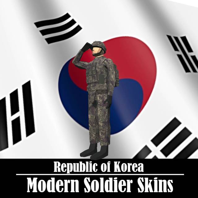 Skin Modern Soldier Skins For Ravenfield Build 14 Download - roblox korean army