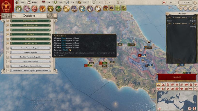 Mod Buy And Sell Slaves Version 30 04 19 For Imperator Rome 1 0 X