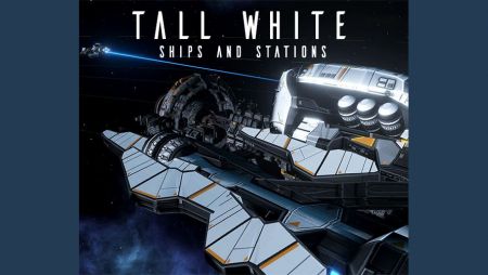 TALL WHITE — ships and station