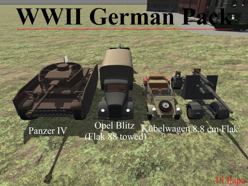 Mod Wwii German Pack For Ravenfield Build 15 Download - roblox wwii tanker
