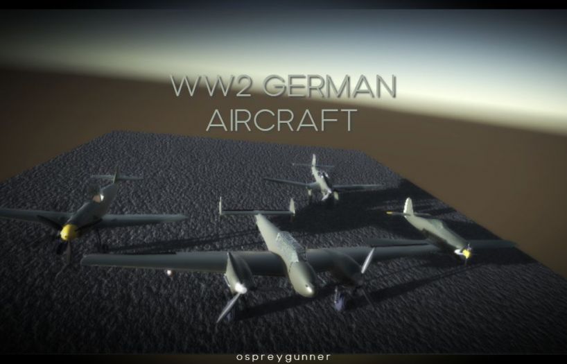 Mod Ww2 German Aircraft For Ravenfield Build 15 Download - wwi wwii planes roblox