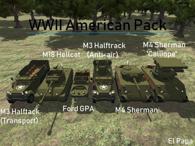 Mod Wwii American Pack For Ravenfield Build 15 Download - ww2 american artillery roblox