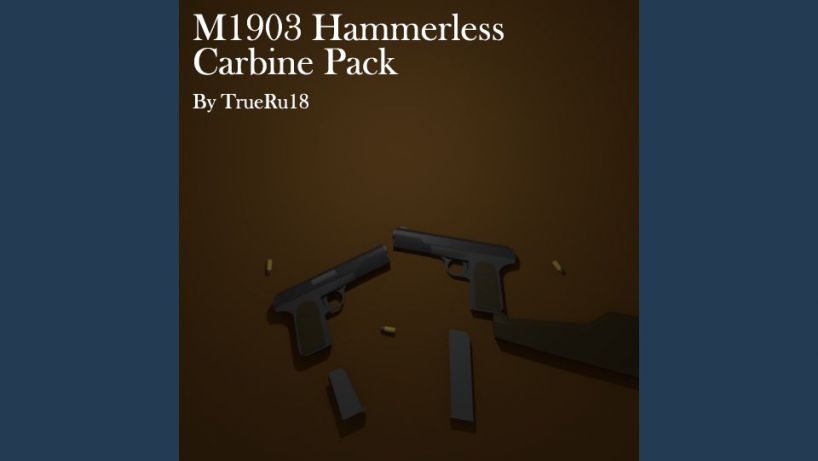 Mod M1903 Hammerless Carbine Pack For Ravenfield Build 17 Download - gun testing roblox super vip
