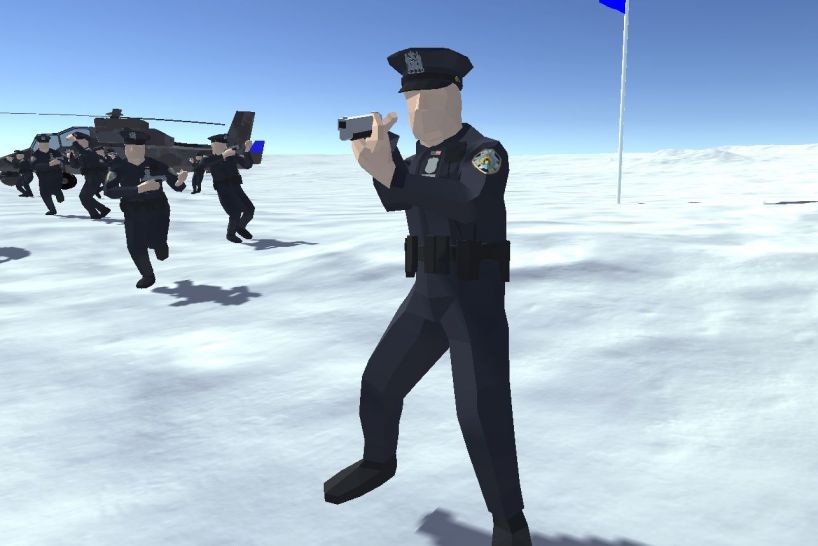 Skin Nypd Officer For Ravenfield Build 18 Download - roblox nypd uniform