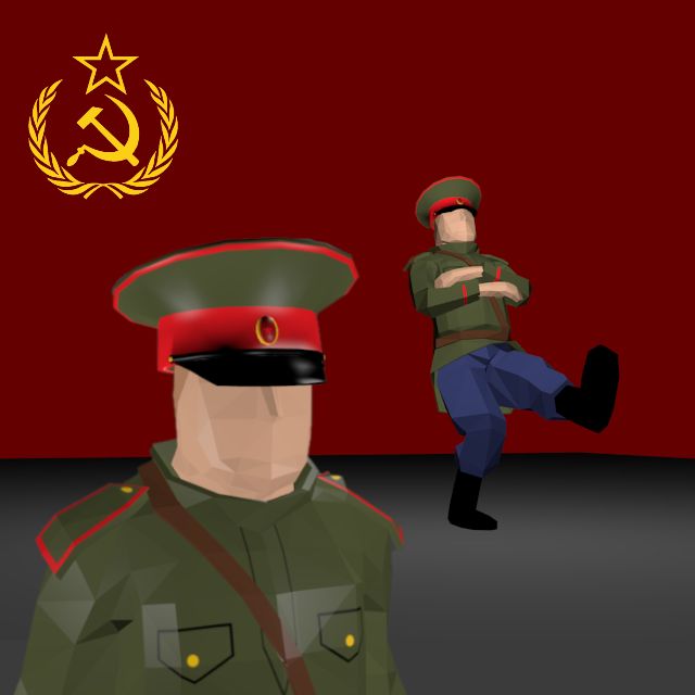 Skin Soviet Officer Commissar Custom Skin For Ravenfield Build 18 Download - roblox soviet officer pants