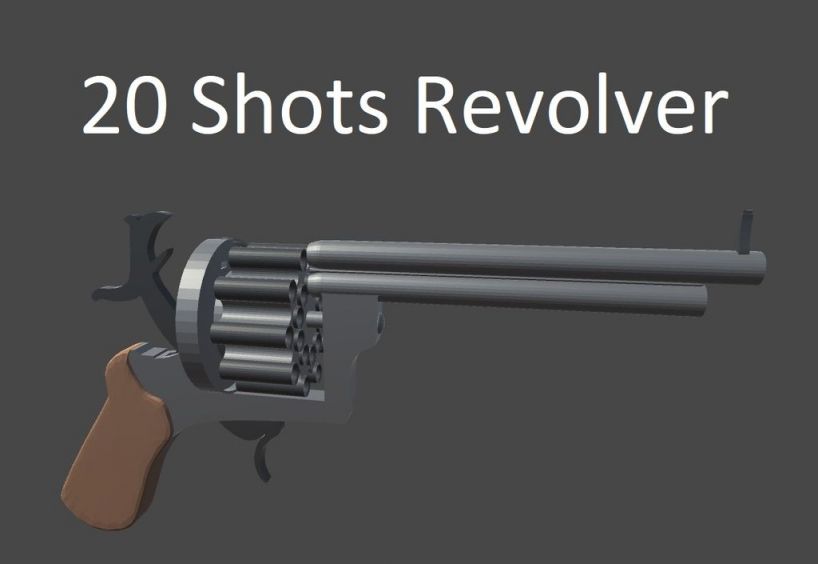 Mod 20 Shots Revolver For Ravenfield Build 19 Download - tt33 roblox