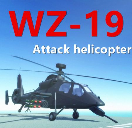 WZ-19 Attack helicopter