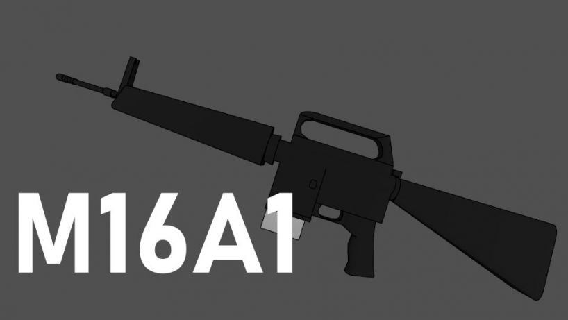 M16a1 Roblox - r2da modded m16a1 roblox