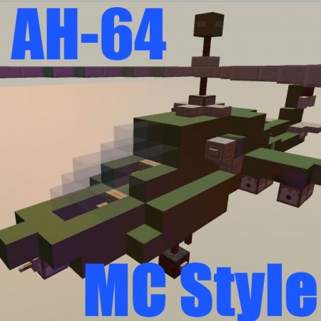 AH-64 Apache Minecraft