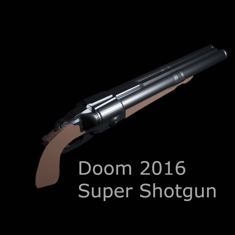 doom double barrel shotgun