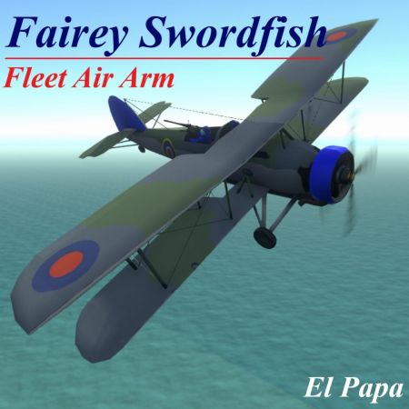 Fairey Swordfish Torpedo Bomber
