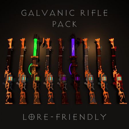 Galvanic Rifle Pack Lore-Friendly