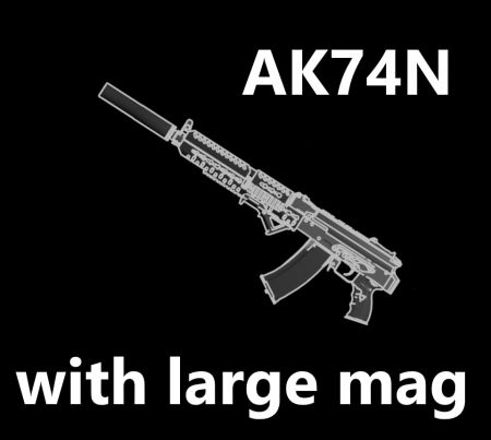 AK74N with Large Mag